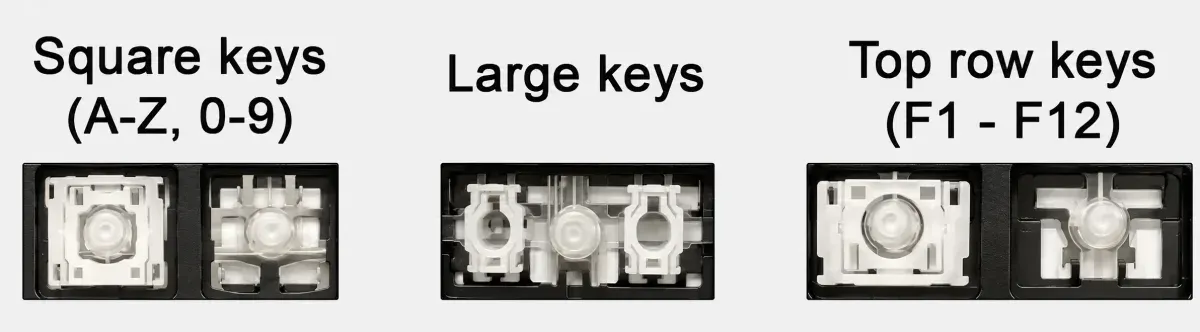 Retainer clip style — Part H53A