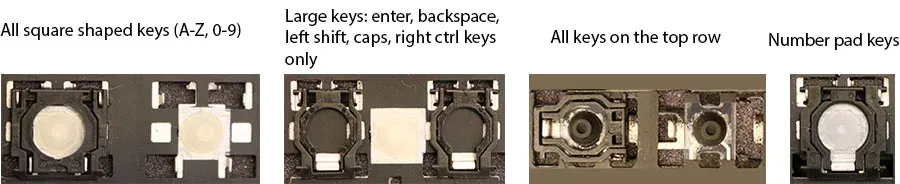 Retainer clip style — Part AS18B