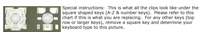 Retainer clip style — Part DA22