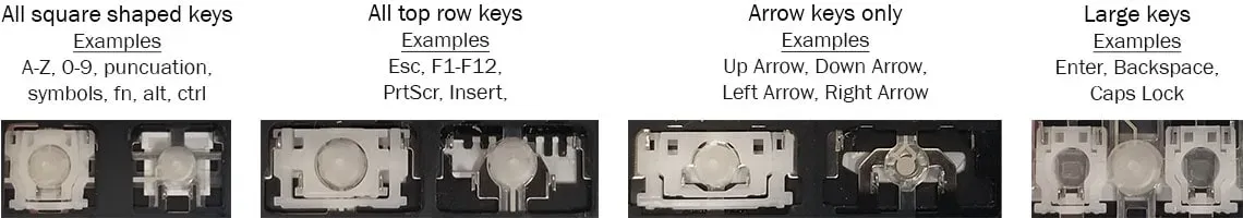 Retainer clip style — Part DA45