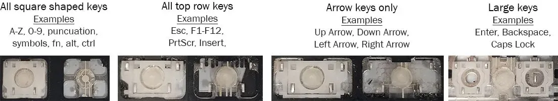 Retainer clip style — Part DA44