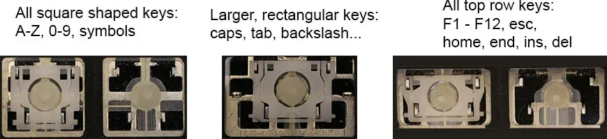 Retainer clip style — Part DB42