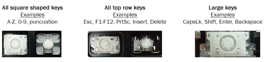 Retainer clip style — Part DB50