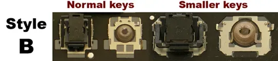 Retainer clip style — Part DB2