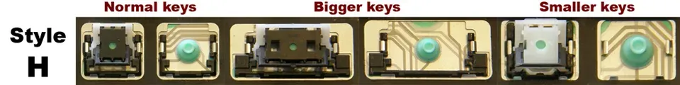 Retainer clip style — Part DH1