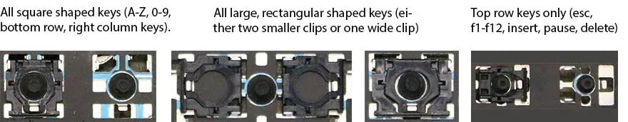 Retainer clip style — Part H26A