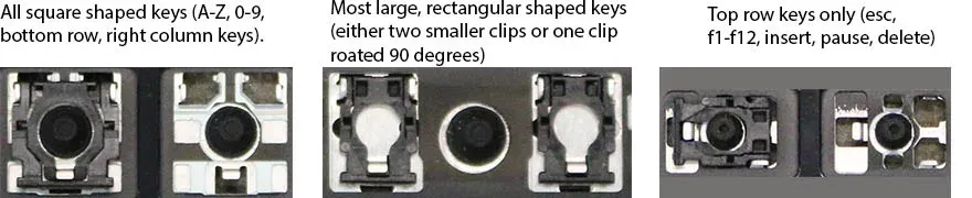 Retainer clip style — Part H27A