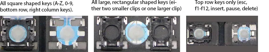 Retainer clip style — Part H27B
