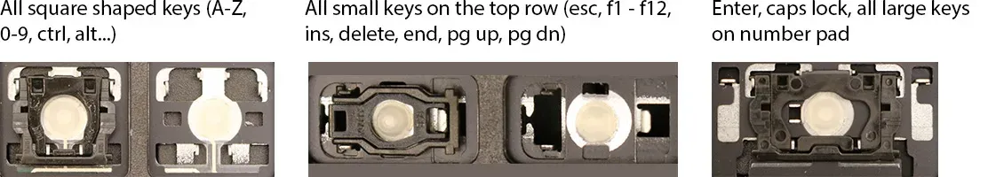Retainer clip style — Part H37C