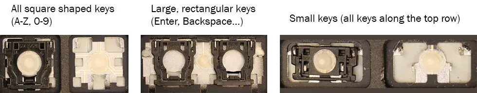 Retainer clip style — Part H34A