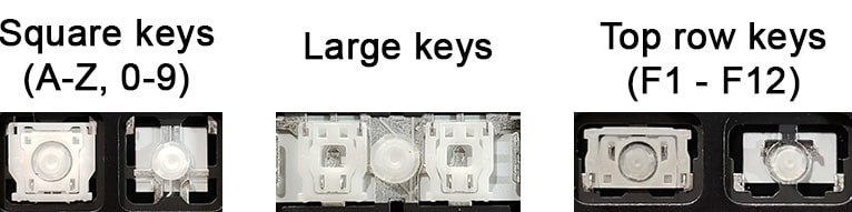 Retainer clip style — Part DA55