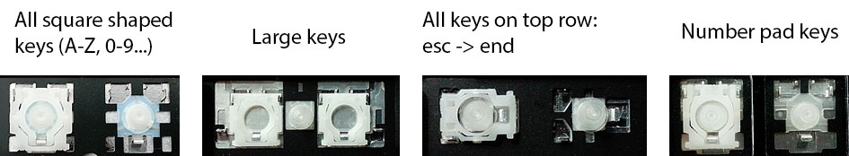 Retainer clip style — Part AS7A