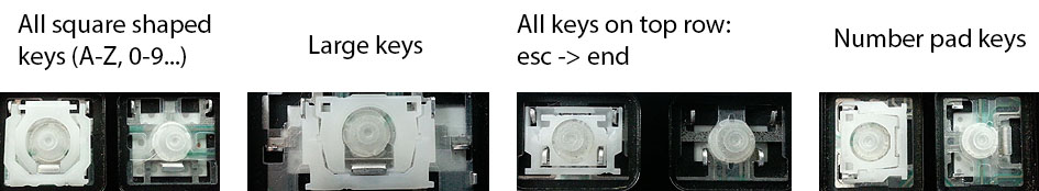 Retainer clip style — Part AS7B