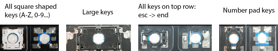 Retainer clip style — Part AS7C