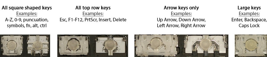 Retainer clip style — Part DA48