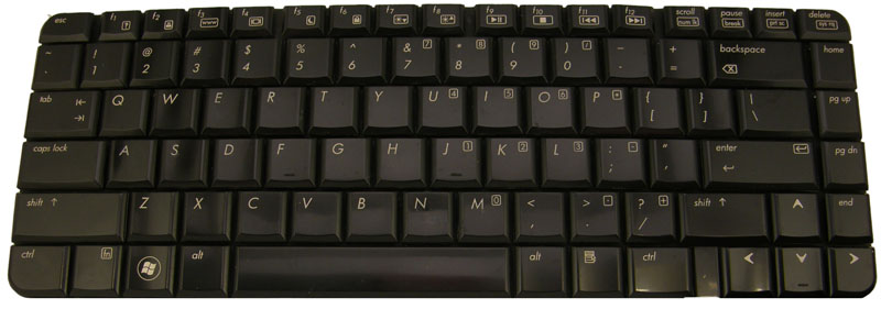 Glossy Black keyboard