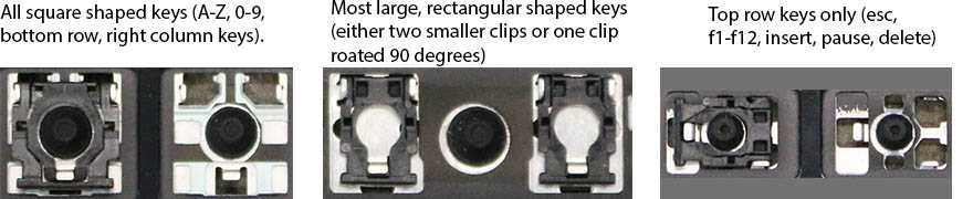 Retainer clip style — Part H27A