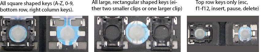 Retainer clip style — Part H27B