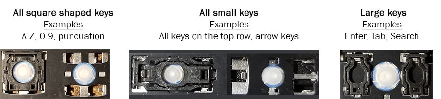 Retainer clip style — Part H44B