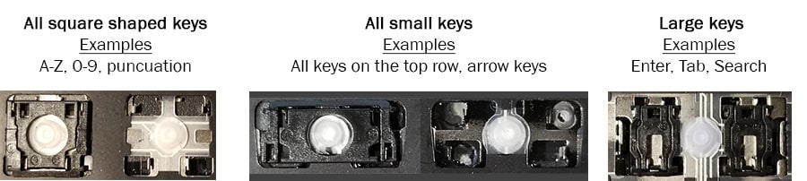 Retainer clip style — Part H45B