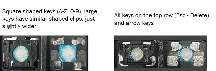 Retainer clip style — Part LA17