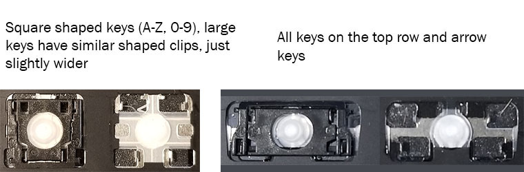 Retainer clip style — Part LC18