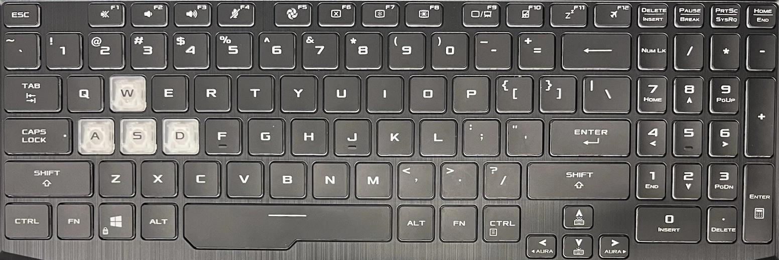 Keyboard layout
