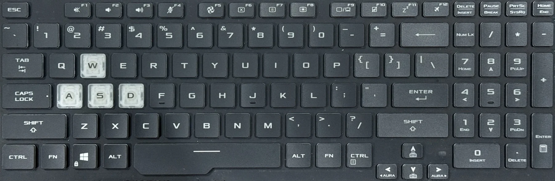 Keyboard layout