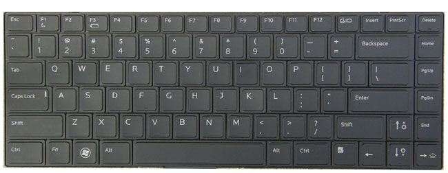Keyboard layout
