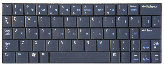 Keyboard layout