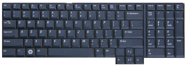 Keyboard layout
