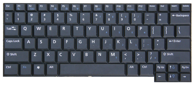 Keyboard layout