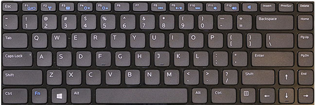Keyboard layout
