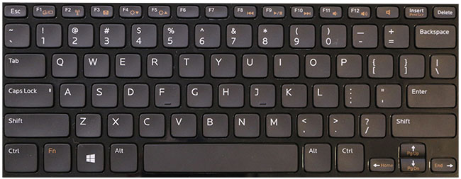 Keyboard layout