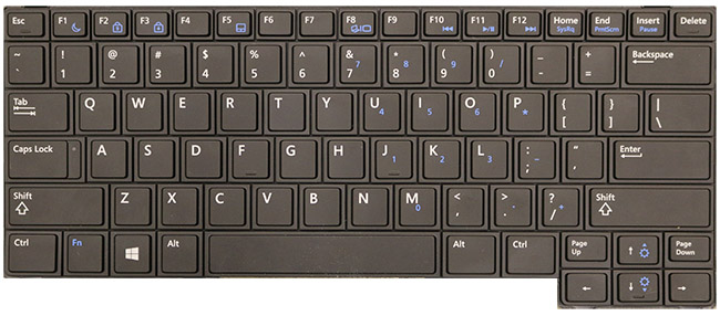 Keyboard layout