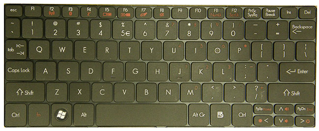 Keyboard layout