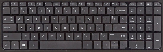 Keyboard layout