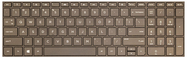Keyboard layout