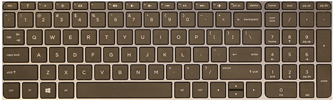 Keyboard layout