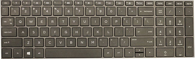Keyboard layout