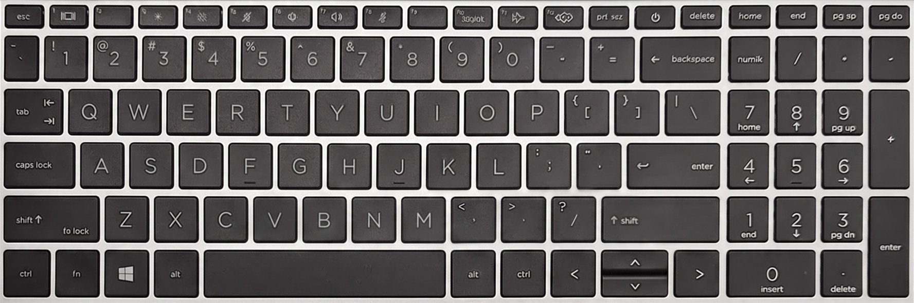Keyboard layout