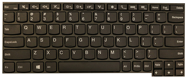 Windows keyboard style