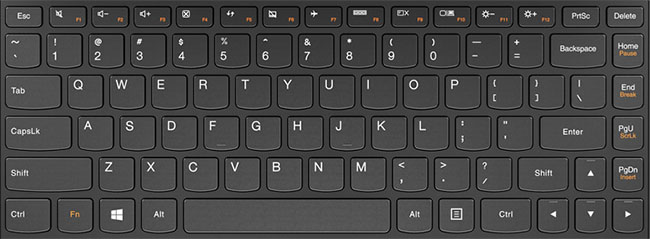Keyboard layout