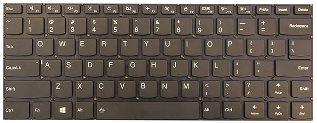 Keyboard layout