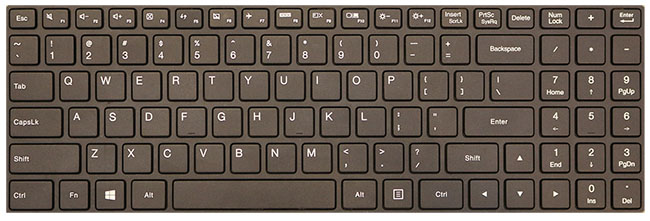 Keyboard layout