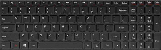 Keyboard layout