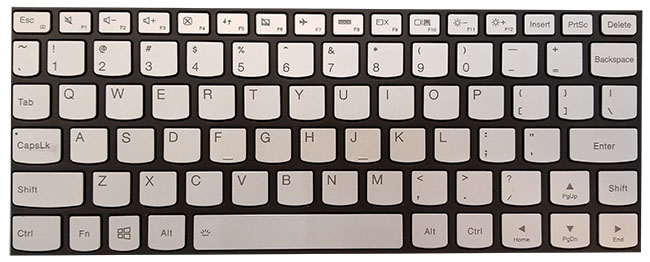 Keyboard layout