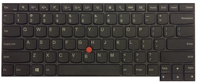 Keyboard layout