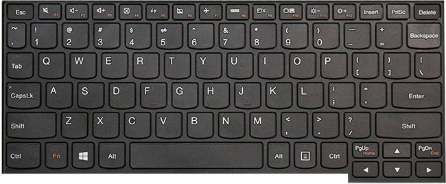 Keyboard layout