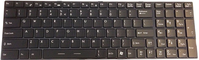 Keyboard layout